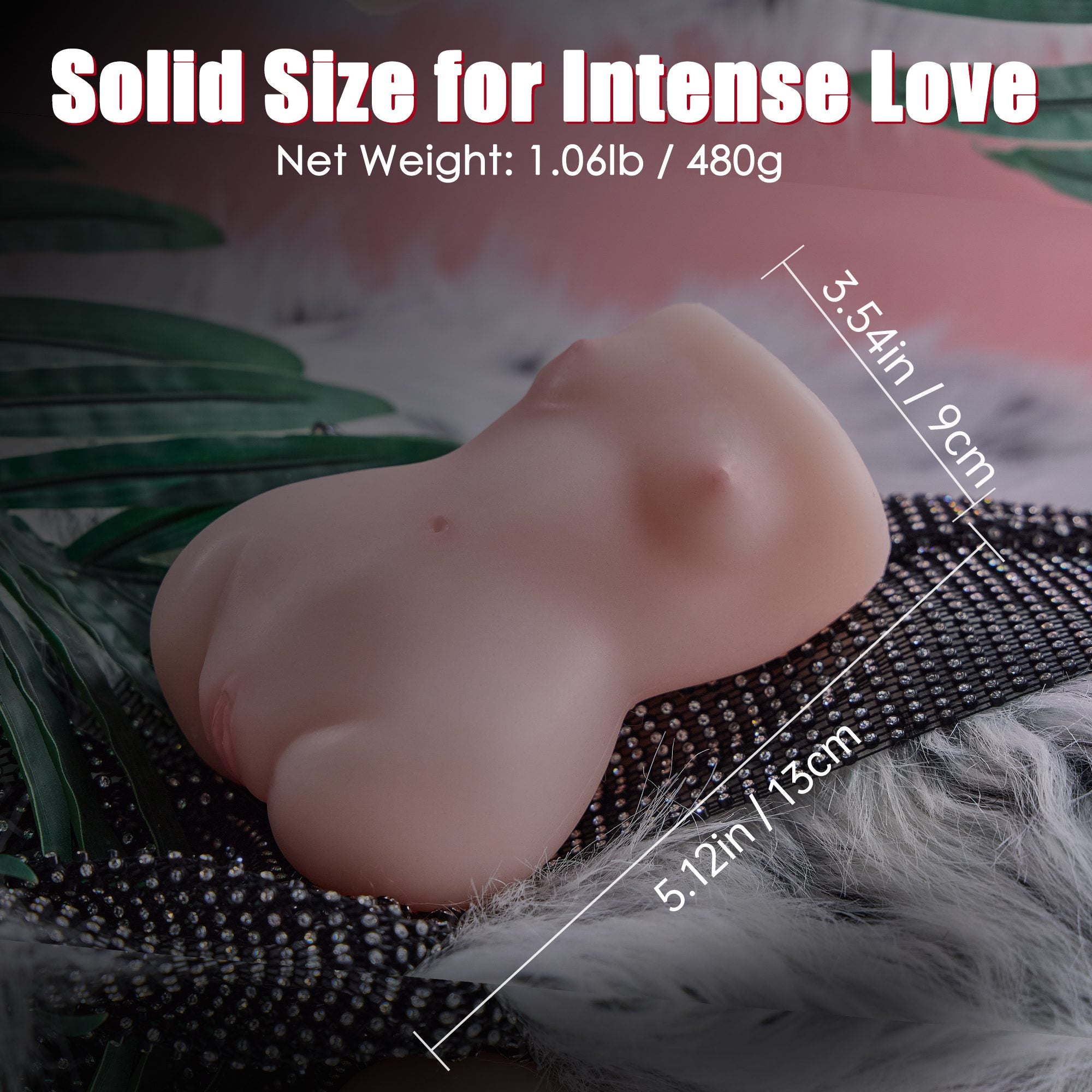 Amberlia: Bunnygirl Silicone Onahole Anime Male Masturbator For Men