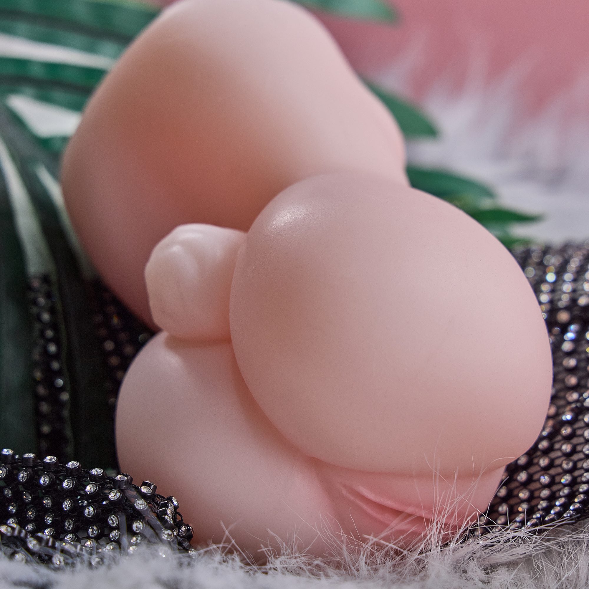 Amberlia: Bunnygirl Silicone Onahole Anime Male Masturbator For Men