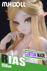 Rias: Realistic Anime Sex Doll with Soft Body Love Doll